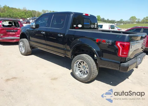 2016 Ford F-150 Platinum from USA, damaged, VIN 1FTEW1EF6GFA27718